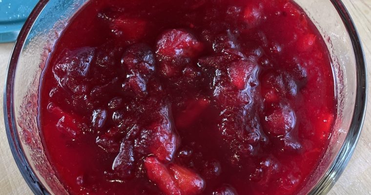 Cranberry Sauce